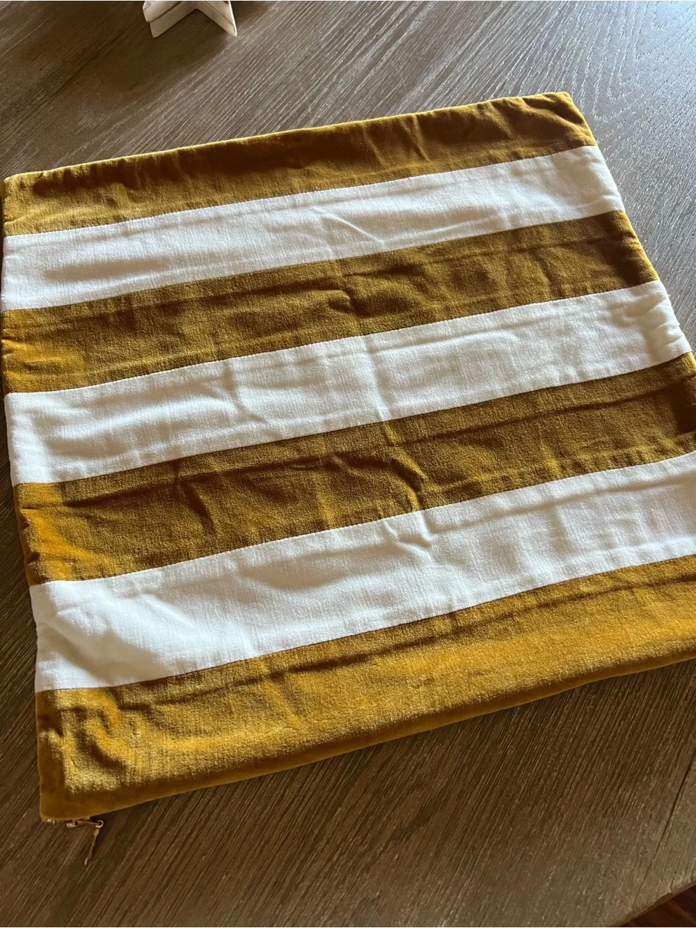 Anthropologie Andie Striped Pillow Cover